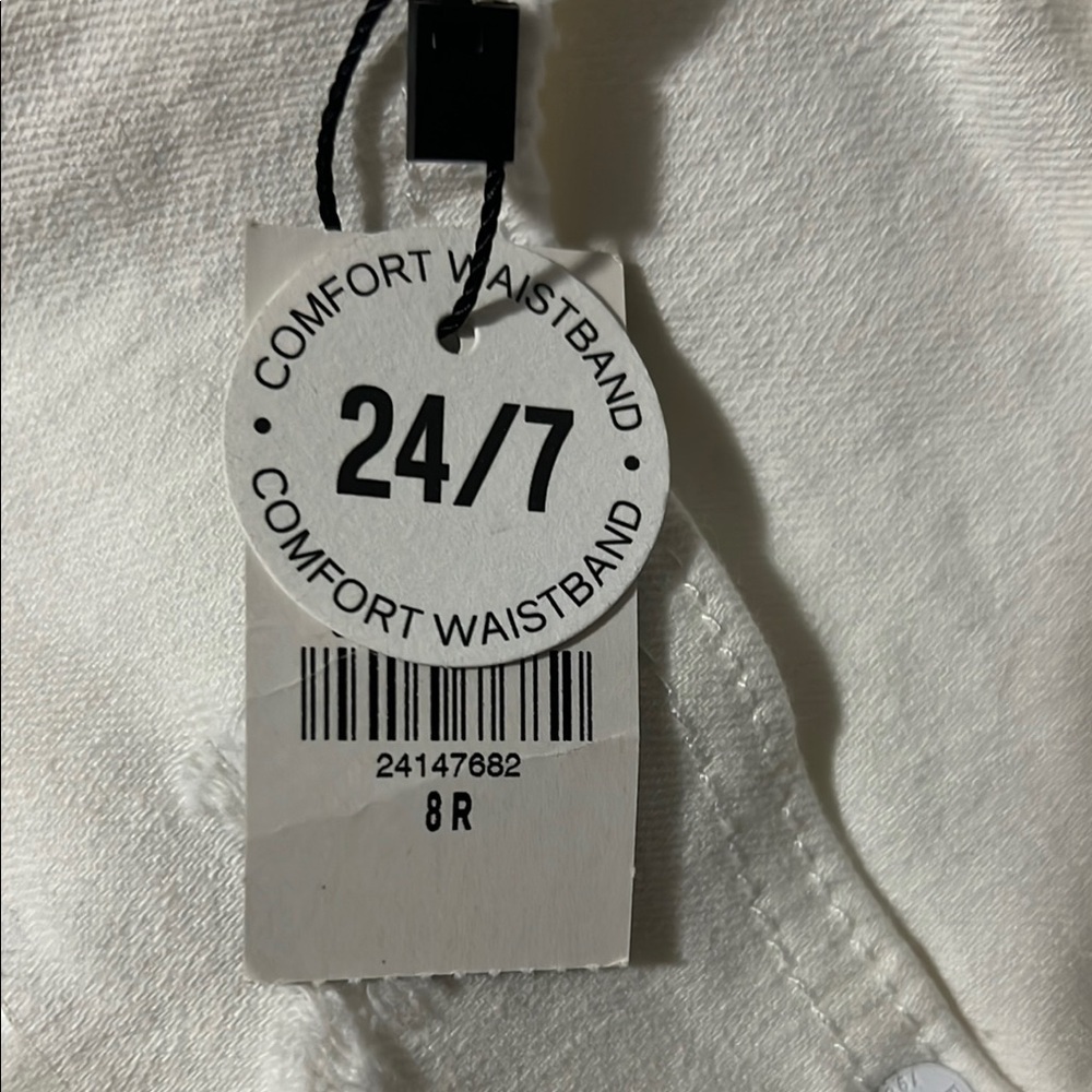 Express White Super High Rise Jeans - Picture 4 of 5